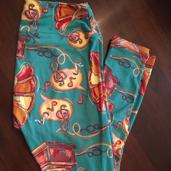 LulaRoe One Size Leggings, 5 pairs ($10 each) - Picture 1 of 6